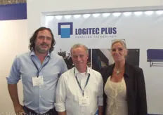 Mark van der Zande, Jacques Bakker and Desiree van Delft of Logitec Plus
