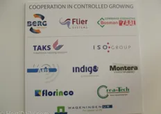 Cooperation in controlled growing with three main partners Berg Hortimotive, Flier Systems and Bosman - van Zaal.