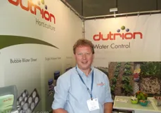 Wim ten Kate of Duka Production of Dutrion with its water control systems with chlorine dioxide