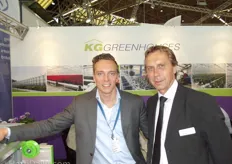 Floris Berkhout and Jos van der Helm van KG Greenhouses