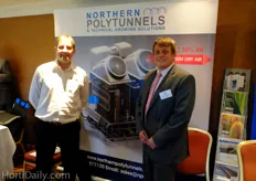 Ian Wolfenden and Simon Taylor of Northern Polytunnels are representing Agam's Ventilated Latent Heat Converter (VLHC) in the UK.