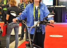 Carol Puppo of the CGC was driving the Virto-S from Formflex/Metazet