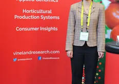 Nathalie Dreifelds of Vineland Research and Innovation Centre.