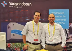 Juan Gonzalez and and Robert Gibson of Hoogendoorn America.