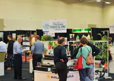 The booth of A.M.A. Plastics was one of the largest at the show.