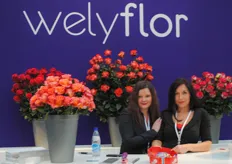 Olga Samykina and Elena Fajman from Welyflor.
