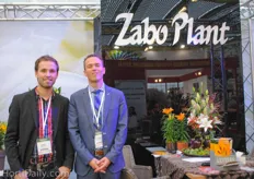 Luke Broersen and Emiel van Tongerlo from Zabo Plant.