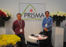 Eduardo Guillio Bustamante and Edgar Mosquera Hoyos from Prisma.