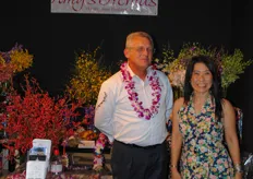 Tom Vail and Amy from Amy's Orchids.