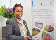 Jane Ngige if the Kenya Flower Council