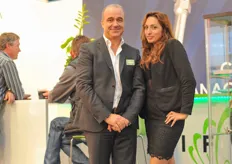 Vifra's Vincenzo Russo together with Antonella.