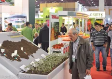 A lot of information on Rootstocks could be found at the booth of Titiz.