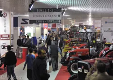 Halls 1 and 2 were dedicated to agricultural machines and new exhibitors.