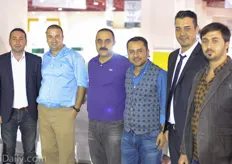 The growers of Yiğit Greenhouse and their consultant Dr.Murat Çiçekli visiting Mustafa Sert of Benimplast Riococo.