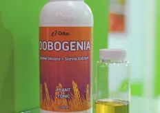 Odus' Dubogenia is a soluble silicate that includes stevia extracts.