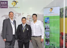 Consultants Aad van der Berg and Ibrahim Yilmaz of DLV Plant - GreenQ together with their customer Rufat Mammadov of Grow Group Azerbaijan. Learn more about Grow Group Azerbaijan in this article ; http://www.hortidaily.com/article/8207/Azerbaijani-horticulture-thrives,-with-special-thanks-to-Russian-consumers-and-French-technology