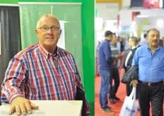 Henk Mooij of SPX Johnsson Pump was visiting the show.