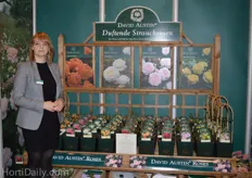 Melanie Pannell from David Austin Roses.