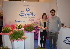 Maurizio Contessotto and Jennifer Defaveri from Sentier.
