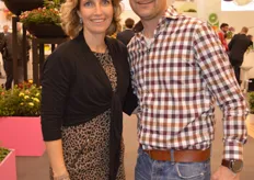Marleen van Arendonk and Paul Holla from Holla Roses visited the IPM Essen.