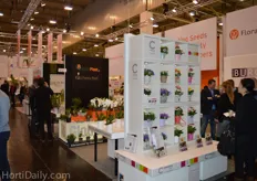 FloraHolland hosted over ten nurseries in their stand.