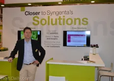Niels Steenvoorden, one of the many representatives from Syngenta.