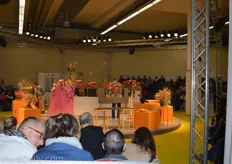 At the Big Spring Show in hall 01 new trends and ideas in floristry for upcoming spring were represented.