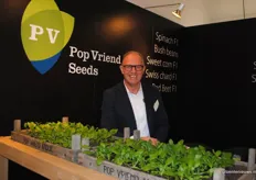 Jan de Visser, specialist spinach of Pop Vriend Seeds.