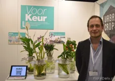Boris Roodenburg of Urban Greeners. He assists Bureau Siierteelt with the Project Voorkeur.