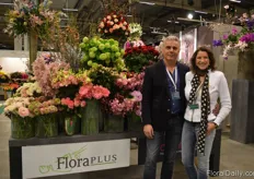 Ron Hooyman of Floraplus and Nicolette Hooyman of FlowerSense.