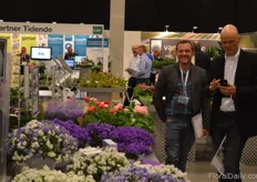 Lars Felsted and Frank Büssing of Pöppelmann were visiting the show.