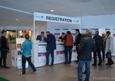 Visitors registration.