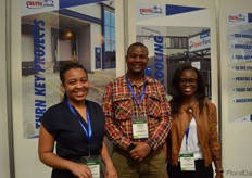 Yawuda Boli, Daniel Munene and Moureln Munji of Celtic Cooling