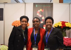 Abanya Mureithi, Ann N. Muriithi and Peris Wambui Mureithi of Suera Flowers.
