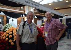 Maarten Koppenol of Soil Fumigation Services and Marten Barel of Marten Barel were visiting the show.