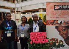 Dora Khavere, Mercy Njuguna and Ndirangu Moses of Panocal.