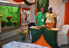 Maltida Mutevu and Janet Atieno of Kenya Planet Health inspection service.