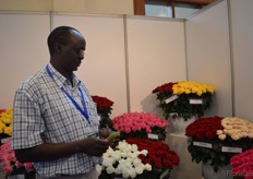 Irungu Njoroge of Branan Flowers.