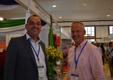 Richard Heemskerk of HSI with Robin Jongkind of FreshPortal Software.