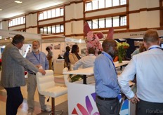 Booth of Dutch Flower Group.