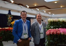 Peter de Jong and Jan Ruhe of Vegpro Group.