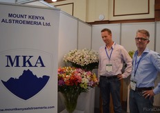 Edwin Van der Veen and Henric Van der Krogt of Mount Kenya Alstroemeria.
