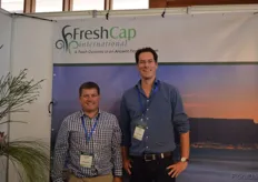 Freddie Kristen and Noud Visschers of FreshCap International.