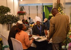 The booth of Small Scale Growers.