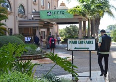 The Entrance or the IFTEX.