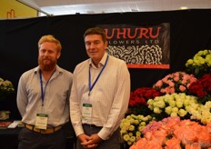 Gordon More of Big Flowers and Ivan Freeman of Uhuru Flowers.