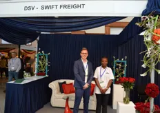 Lasse Vang and Jackline Kiberenge of DSV Air & Sea