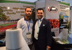 Boualem Habitouche and Serdal Vural of Vural Plastik.