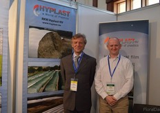 Ivan Korsak Koulangenko of the Embassy of the Kingdom of Belgium and Tom de Smeth of Hyplast