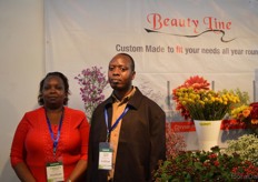Catherine Wanjohi and Cyprus Ndumia of Beaty Line.